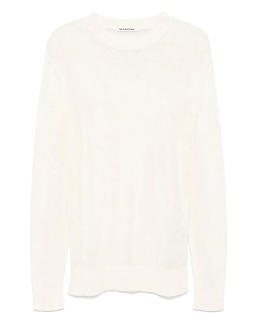 メンズ Jil Sander コットン プルオーバー White