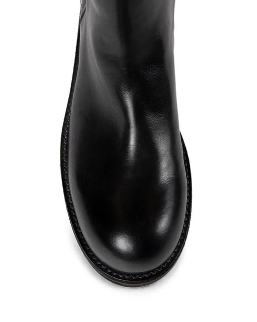 Ann Demeulemeester Black Helfred Ankle Boots for men