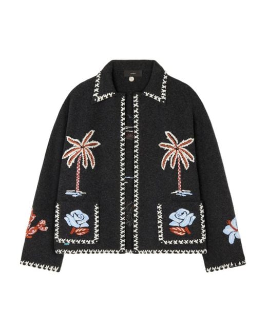 Alanui Black Remember Me Jacke