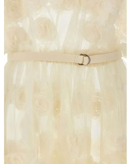 Norma Kamali Natural 'Super OS' Kleid