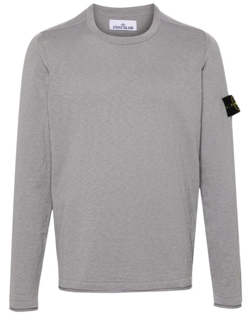 Stone Island Gray Sweater for men
