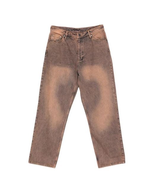 Daily Paper White Amba Washed Jeans for men