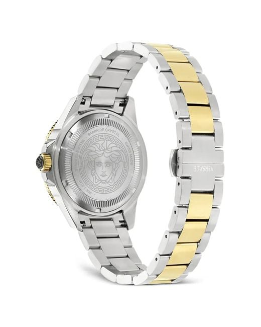 Versace Green Greca Force 42Mm Watch for men