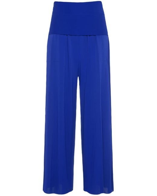 Eres Blue Dao High-waisted Trousers
