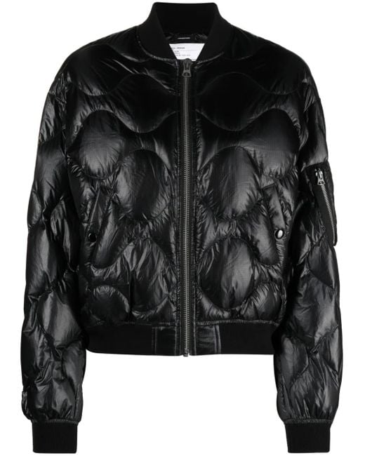 R13 Black Bomber Jackets