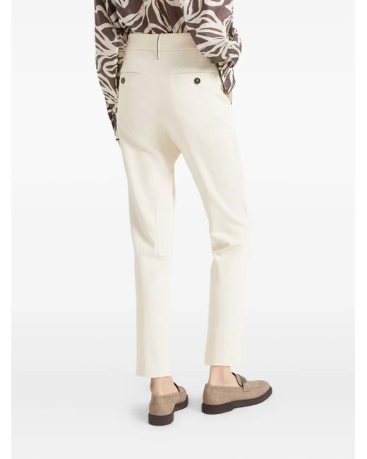 Brunello Cucinelli Equestrian Broek in het White