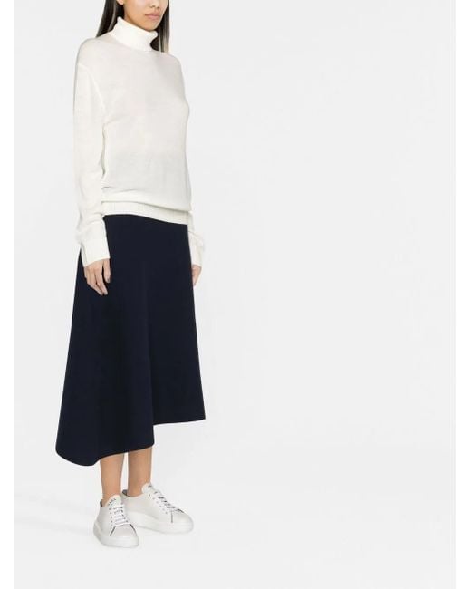 Jil Sander Wollen Coltrui in het White
