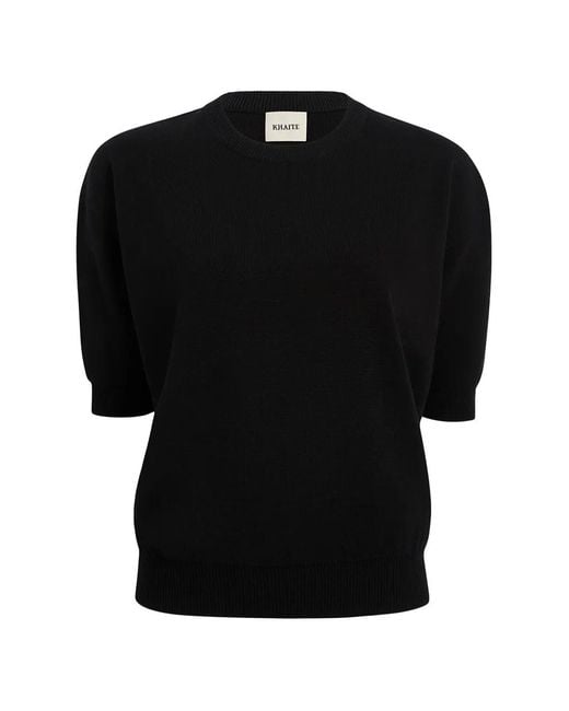 Khaite Black Faye Top