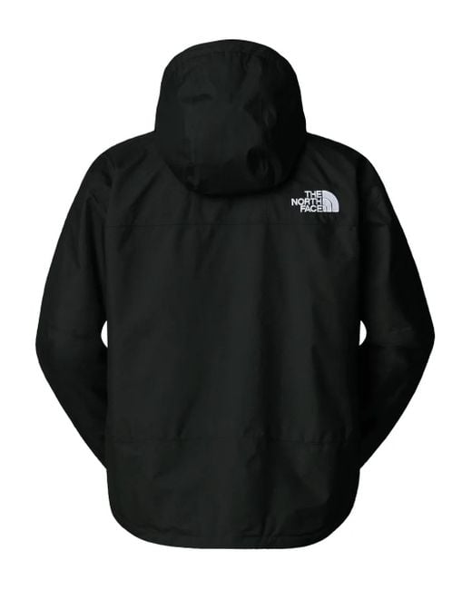 The North Face Jack Met Capuchon En Knoopsluiting in het Black voor heren