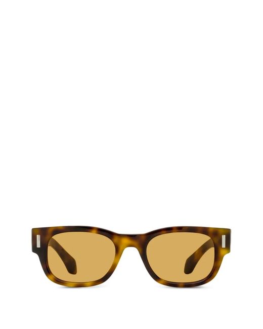 Ferragamo Eyewear Metallic Rectangular-Frame Sunglasses for men