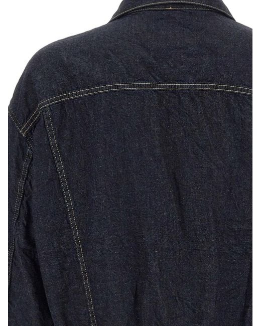 メンズ DSquared² Cargo デニムジャケット ブルー | Lyst