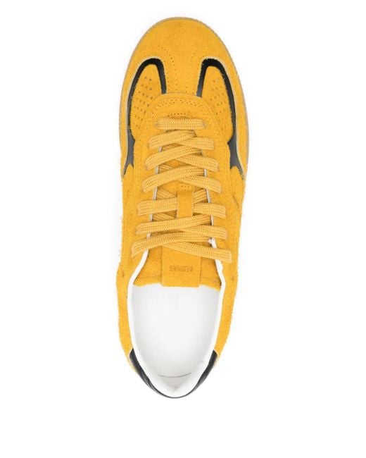 Alohas Yellow Tb. 490 Suede Sneakers