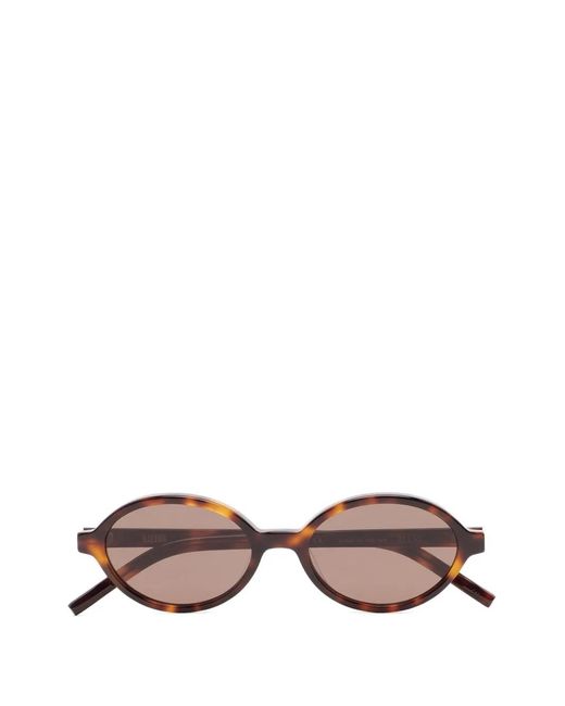 Kaleos Eyehunters Brown Lunettes De Soleil Bless À Monture Ovale