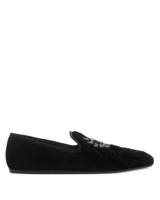 Burberry Gesteppte Estate Loafer mit Wappen in Black für Herren