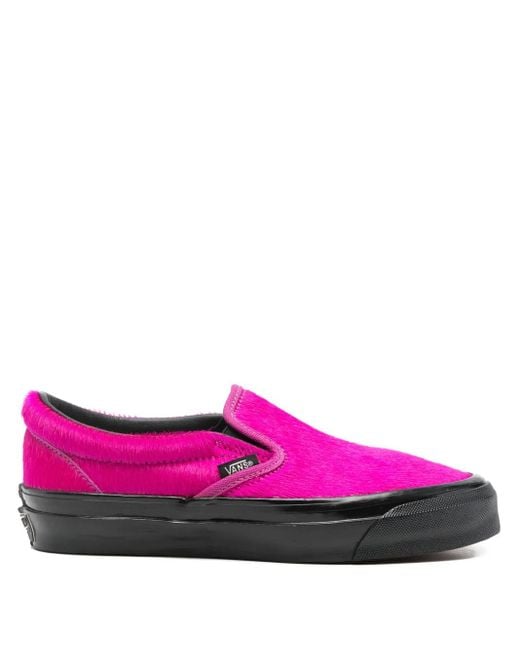Vans Pink Textured Sneakers