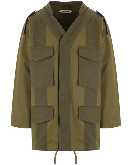 NAMACHEKO Green Braided M Jacket for men