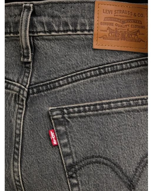 Vaqueros Ribcage Levi's de color Gray