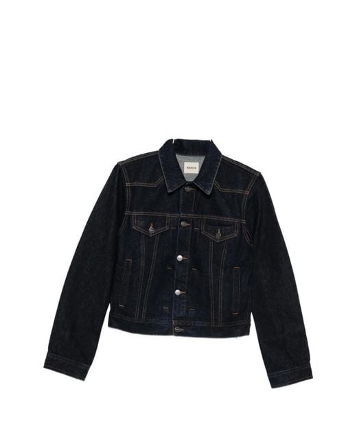 Chaqueta Vaquera Augustine Khaite de color Black