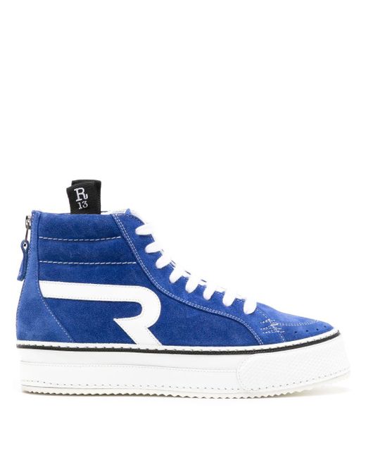R13 Blue Rogue High-Top-Sneakers