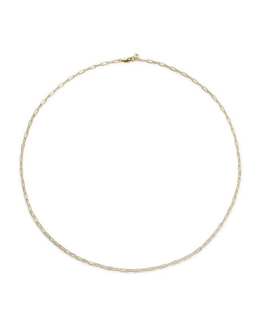 Monica Vinader White 14K Siren Pendant Necklace