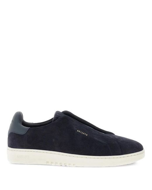 Axel Arigato Blue Dice Suede Slip-On Sneakers for men