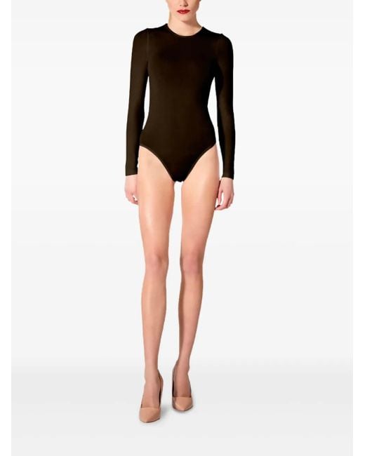 Wolford Brown Berlin Bodysuit
