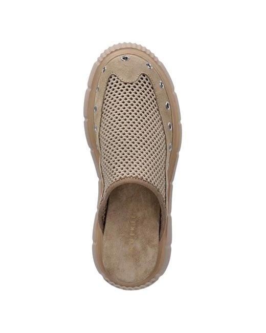 Inuikii Natural Mules Matilda À Œillets