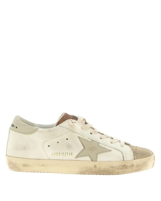 Golden Goose Deluxe Brand Natural Superstar Sneakers