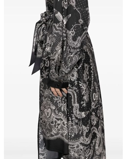 Zimmermann Crush シャツドレス Black