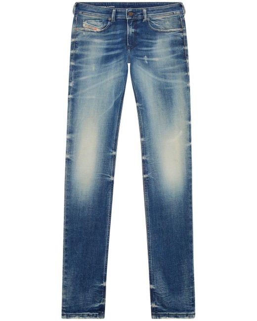 DIESEL Blue 1979 Sleenker 09j24 Skinny Jeans for men