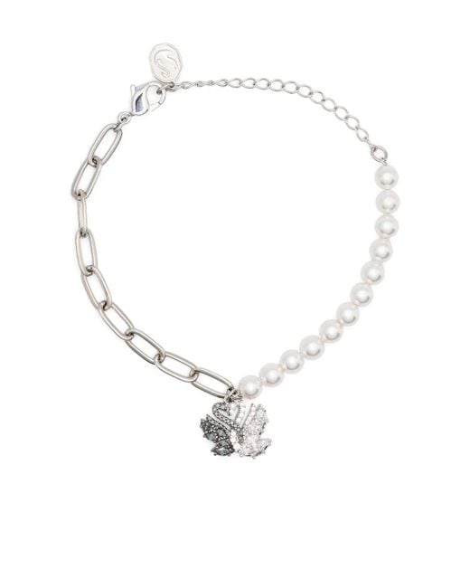 Swarovski White Swan Bracelet