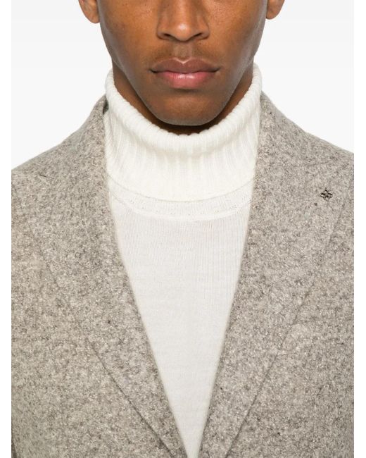 メンズ Tagliatore Single-breasted Blazer Natural