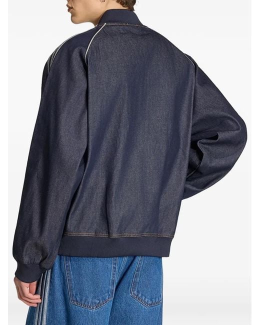 Adidas Blue Sst Adicolor Jacket for men