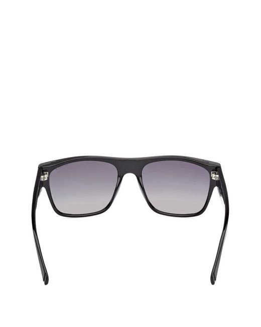 GUESS EYEWEAR Gray Rectangle-Frame Sunglasses for men