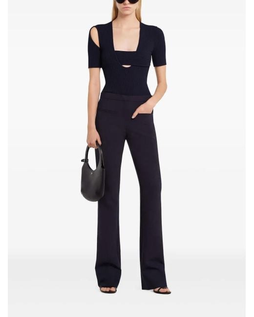 Courreges Blue Infinity Top