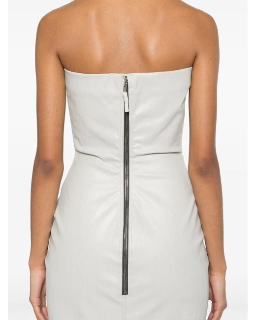 Rick Owens ビスチェ マキシドレス White