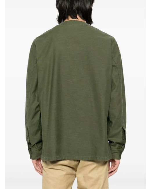 PEACE AND AFTER Hemd Mit Mehreren Taschen in Green für Herren