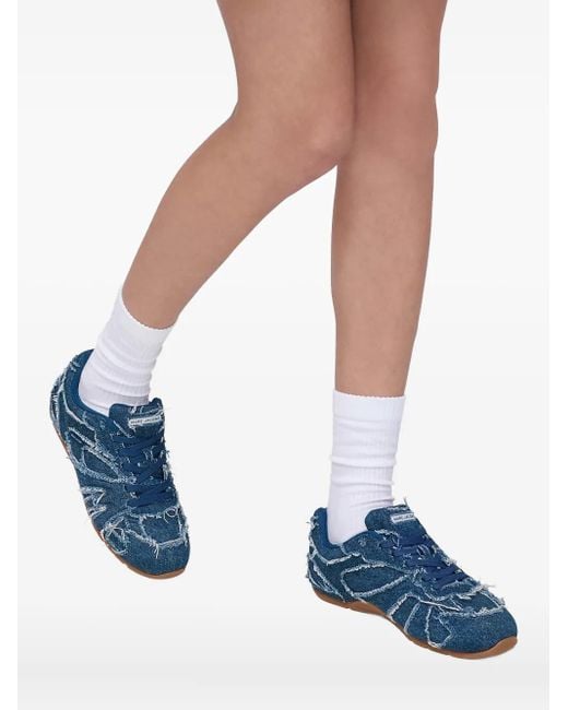 Marc Jacobs Blue Denim 72 Spring Sneakers