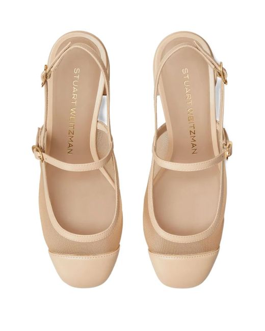 Stuart Weitzman Maeve 35mm パンプス Natural