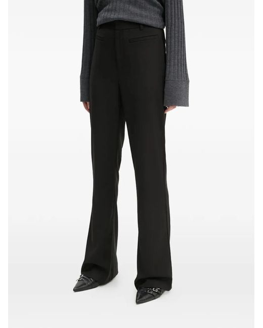Gestuz Black Welt-Pockets Trousers