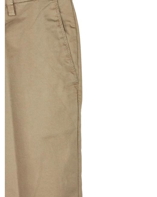 Briglia 1949 Natural Pressed-Crease Turn-Up Shorts for men