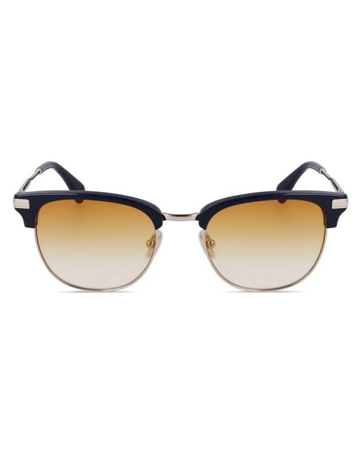 Paul Smith Brown Linden Round-Frame Sunglasses for men