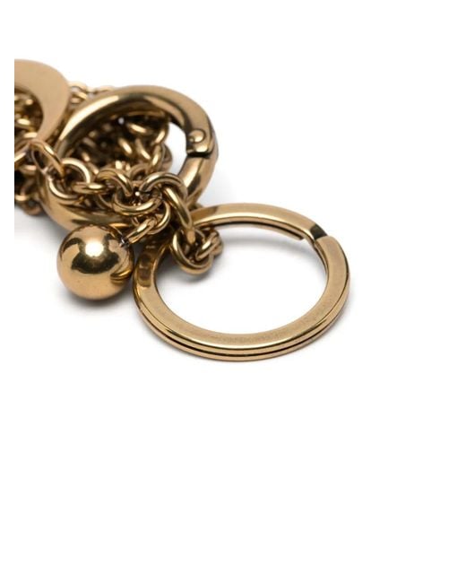 Chloé Metallic Symbols Keyring
