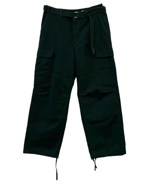 Pantalones cargo con cinturón de x Carhartt WIP Sacai de color Green