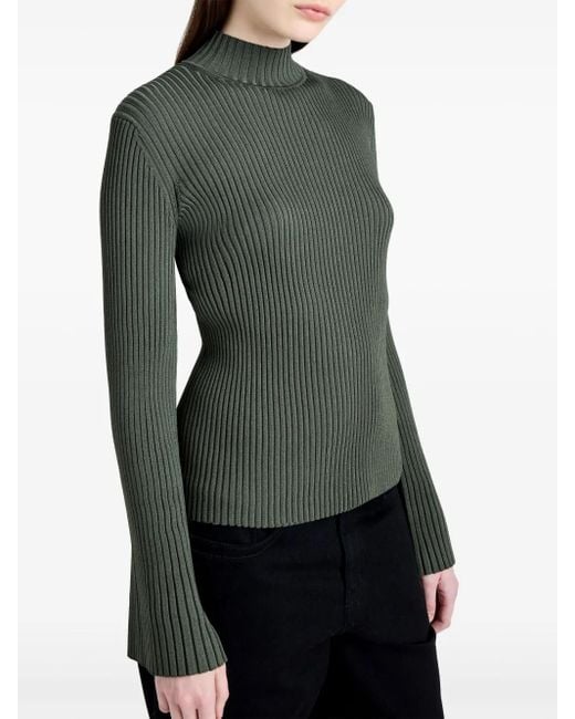 Proenza Schouler Green Abigail Sweater