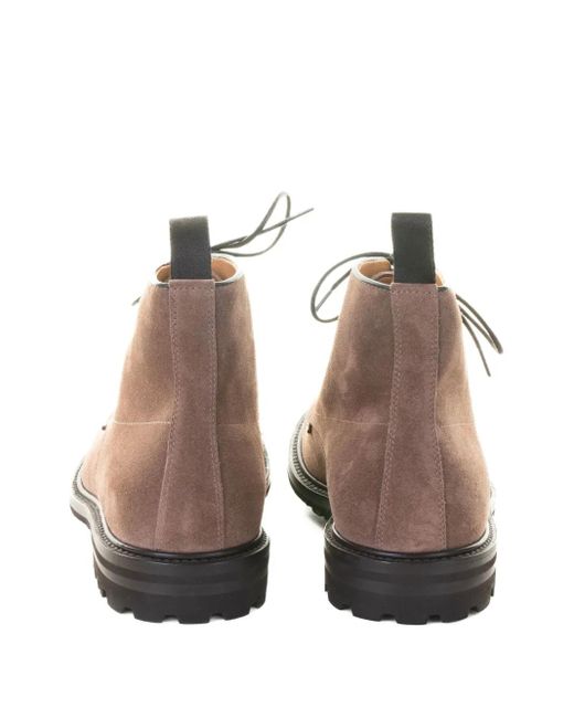 Henderson Brown Suede Boots for men