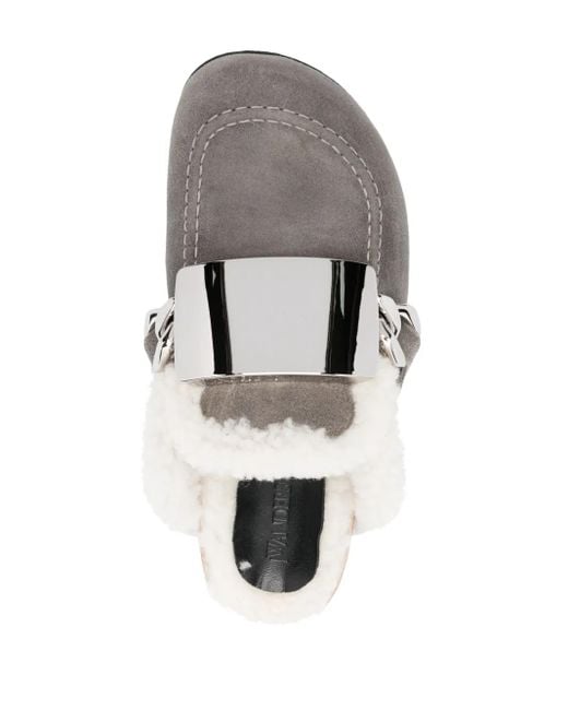 Mocassini Con Fibbia di J.W. Anderson in Gray