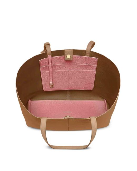 Sac Cabas Snap Soft En Cuir Maison De Sabre en coloris Brown