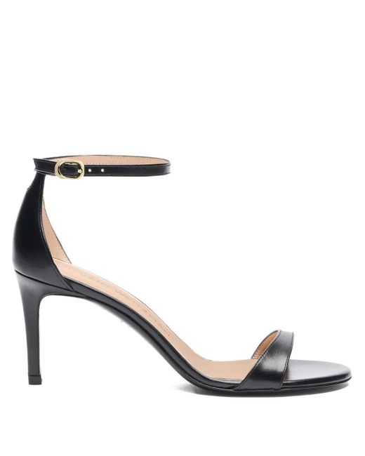 Stuart Weitzman Black Sandalen 75mm