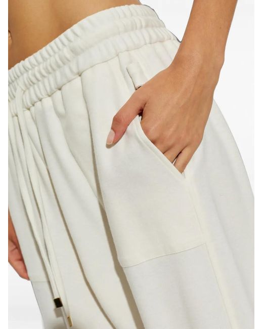 Fabiana Filippi White Elasticated Track Pants